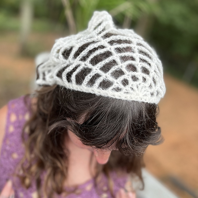 Spiderweb Hairscarf
