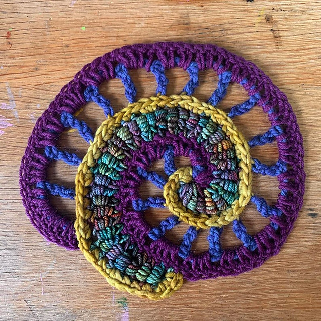 Freeform Bullion Spiral