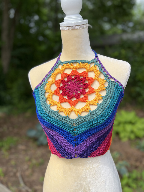 Mandala Crop Top