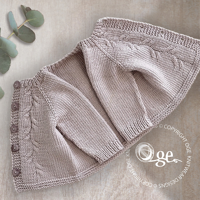 Ravelry: Willow Shale Cardigan - P274 pattern by OGE Knitwear Designs