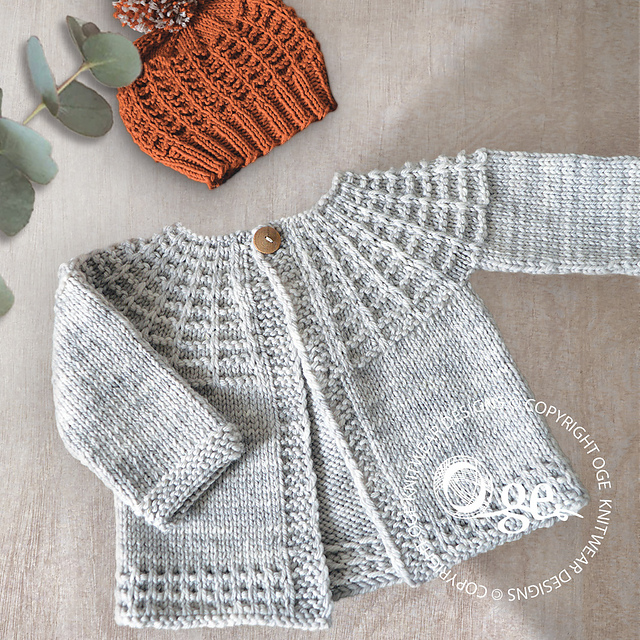 Vittorio Cardigan & Hat – P191