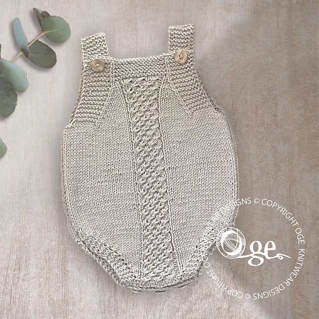 Ravelry: Maebry Rompers - P151 pattern by OGE Knitwear Designs