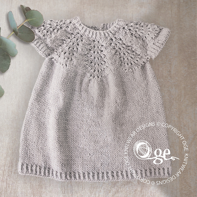 Ravelry: Whispers Dress – P206 pattern by OGE Knitwear Designs