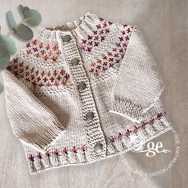 Ravelry: Rae-Nore Cardigan - P280 pattern by OGE Knitwear