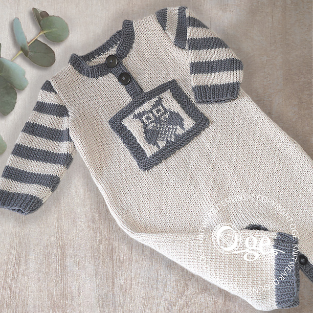'Lil Hoot' Romper and hat