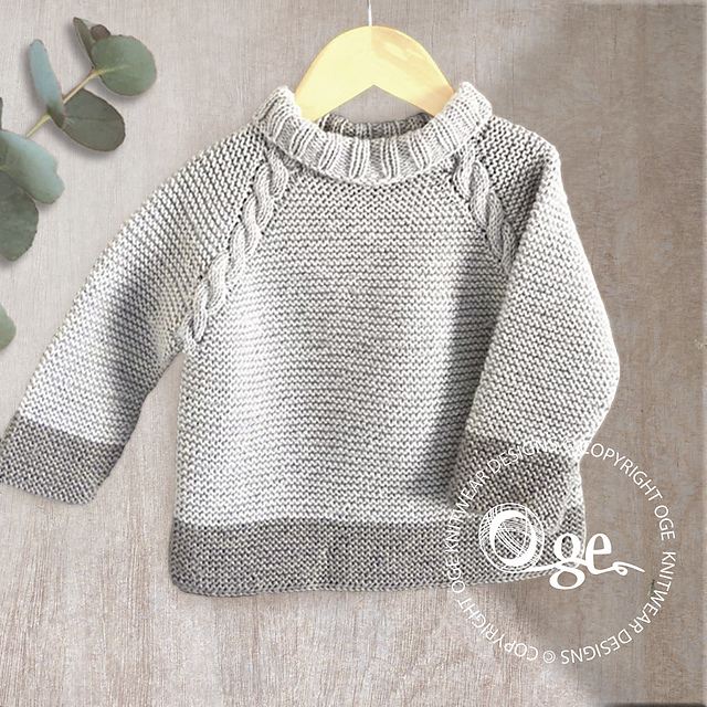 Driftwood Sweater, Top Down - P127
