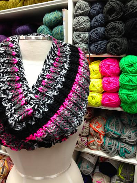 Wolseley Wool Boston Mix Squish Shawl