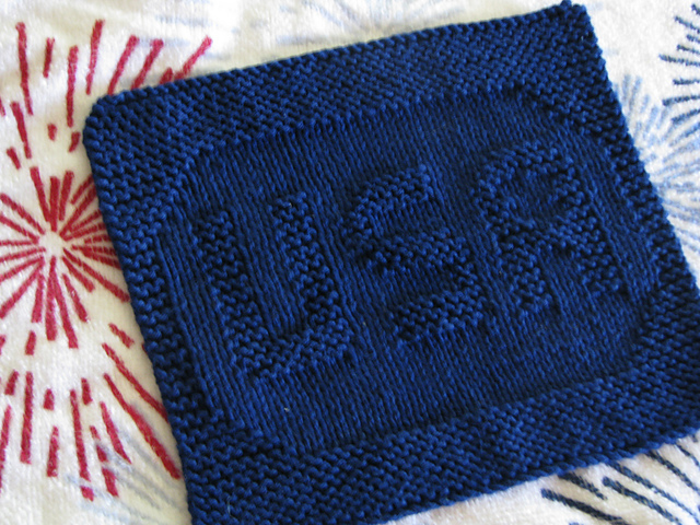 USA Dishcloth