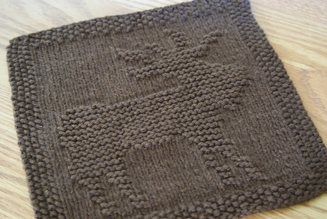 Moose Dishcloth