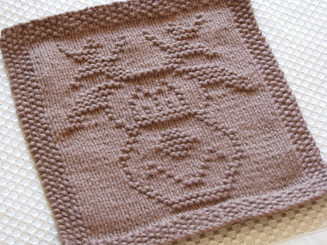 Rudolph the Cutest Reindeer Dishcloth