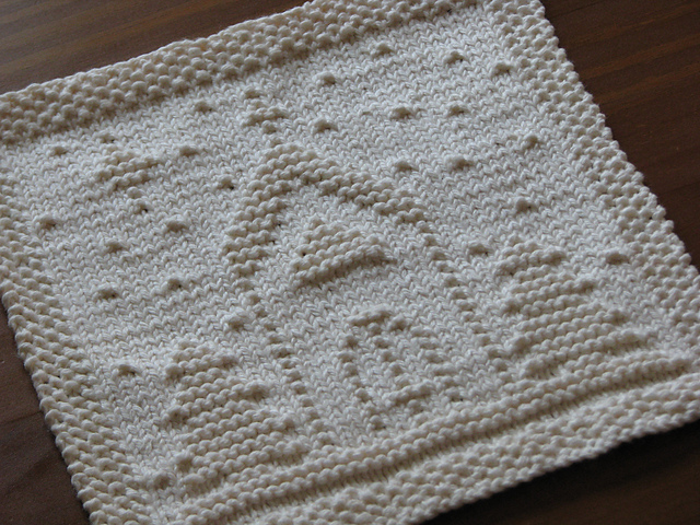 O Holy Night Christmas Dishcloth