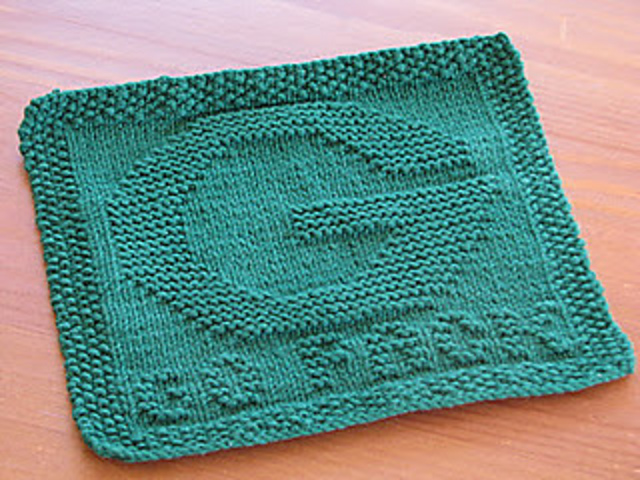 Go Pack! Green Bay Packers Dishcloth