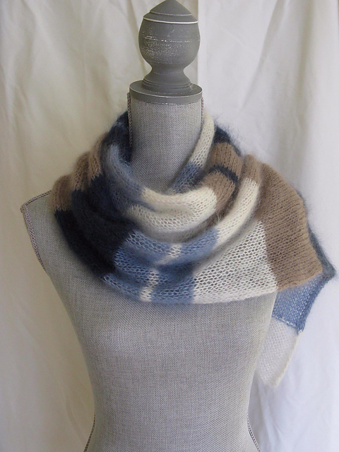 Soft Striped Scarf