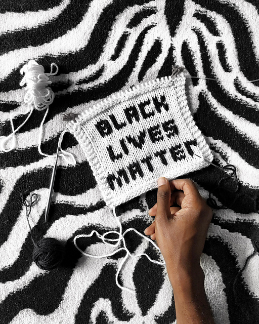 "Black Lives Matter" Square