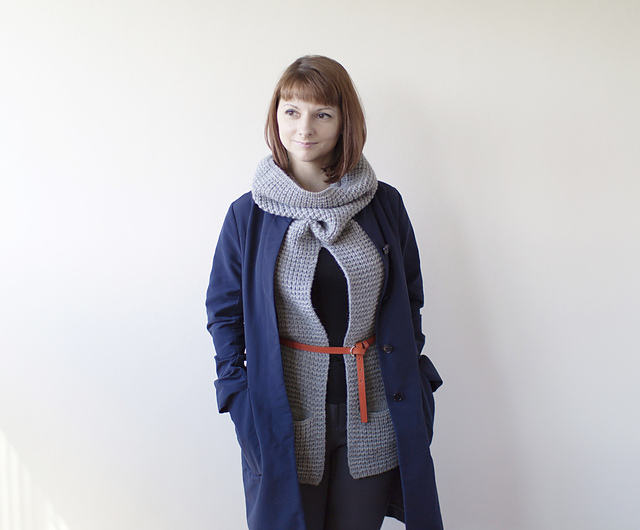 Mette Vested Cowl
