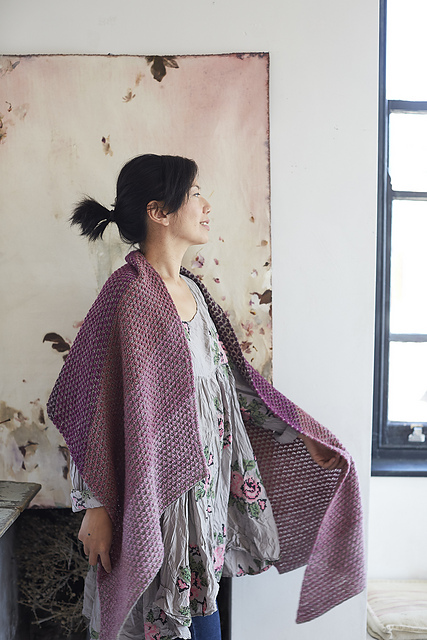 Ravelry: Crepe Myrtle Wrap pattern by Olga Buraya-Kefelian