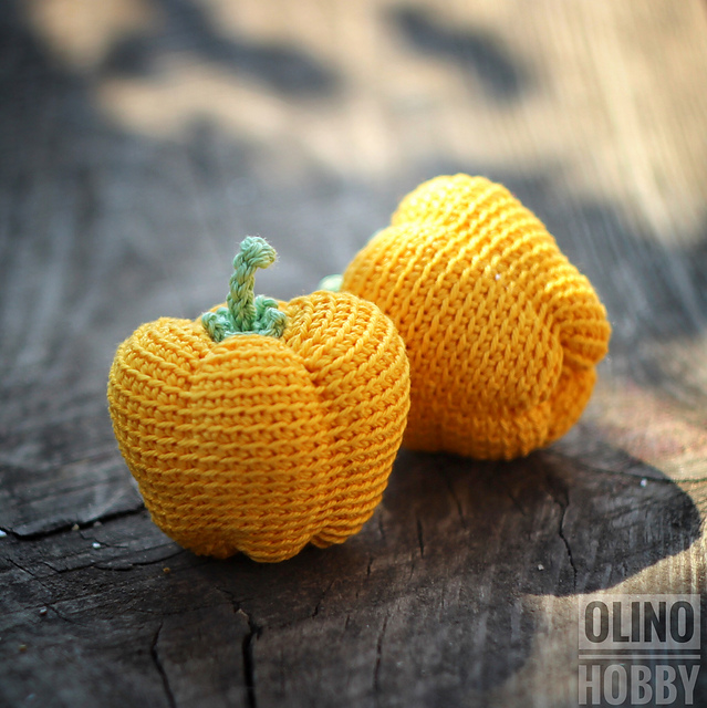 BELL PEPPER amigurumi food