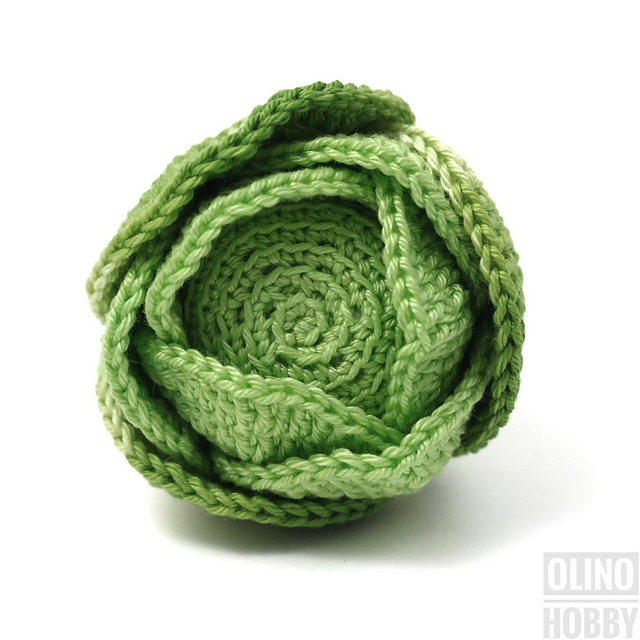 CABBAGE crochet food