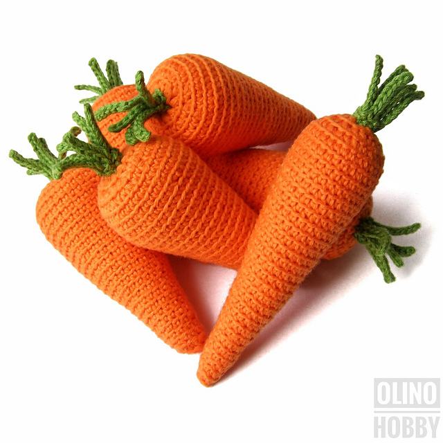 CARROT amigurumi food
