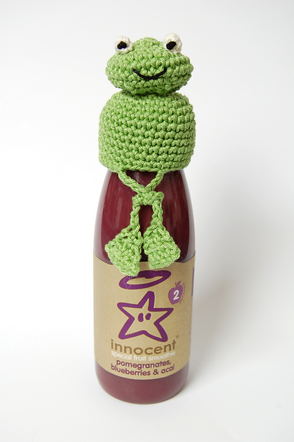 Frog Hat for Innocent Smoothie Big Knit - Crochet