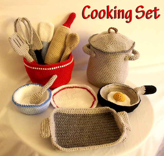 Kitchen Cooking Play Set