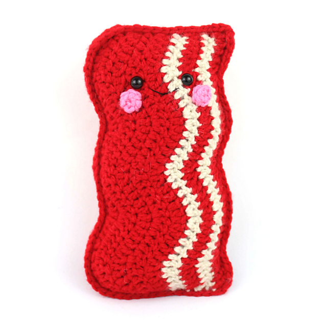 Bacon and Eggs Amigurumi