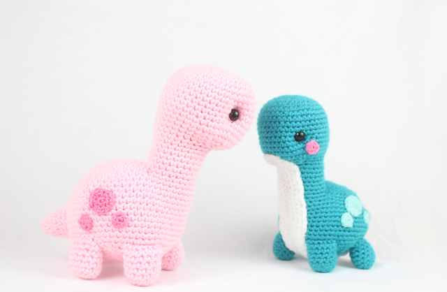 Dinosaur Brontosaurus Amigurumi