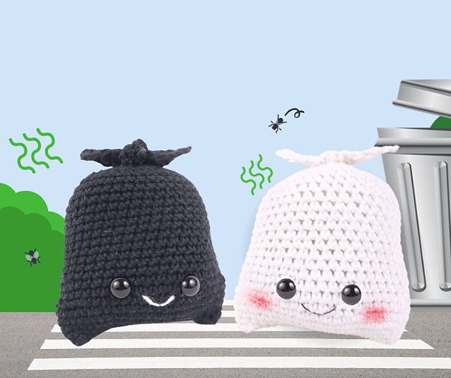 Trash Bag Amigurumi