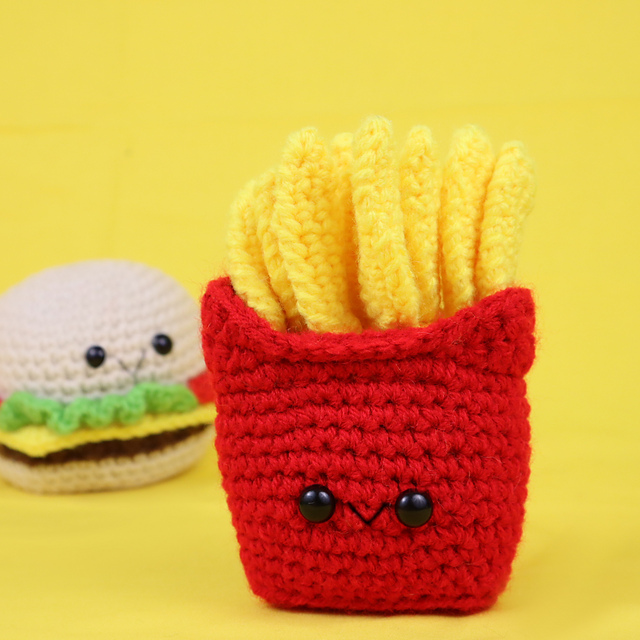 French Fries Amigurumi