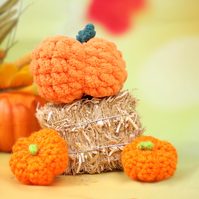 Scrap Halloween Pumpkins