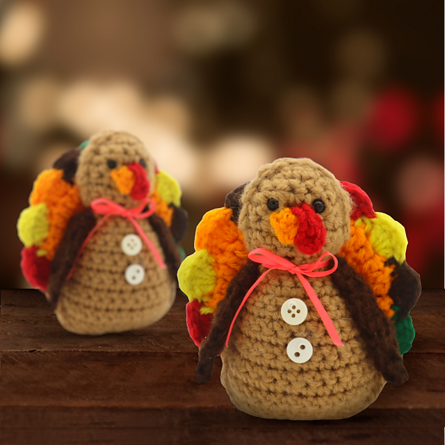 Country Turkey - Thanksgiving Amigurumi