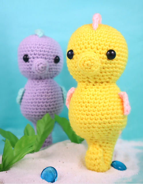 Seahorse - Ocean Sea Amigurumi