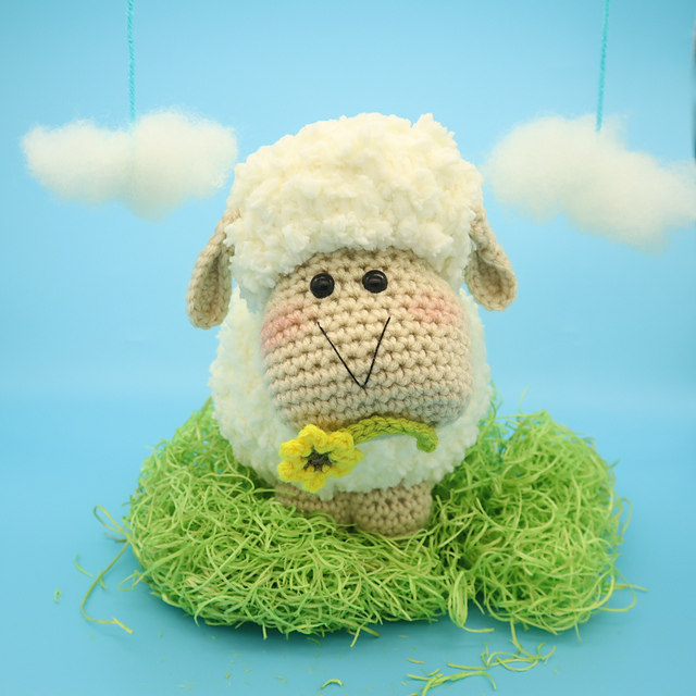 Sheep with a Flower