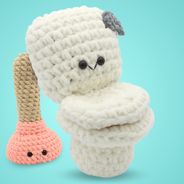 Toilet Amigurumi