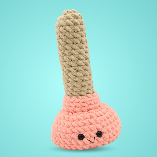 Toilet Plunger Amigurumi