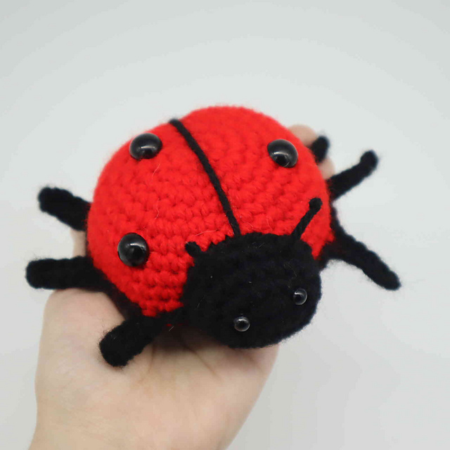 Ladybug, Bee, & Beetle Amigurumi