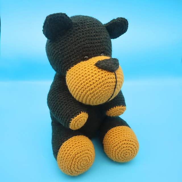 Big Black Bear Amigurumi