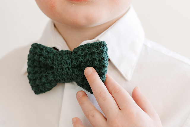 Trinity Crochet Bow tie