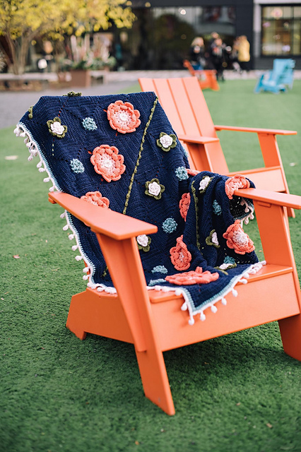 Midnight Garden Afghan