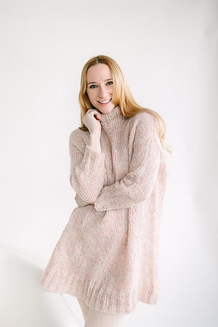 Caline Turtleneck Sweater Dress