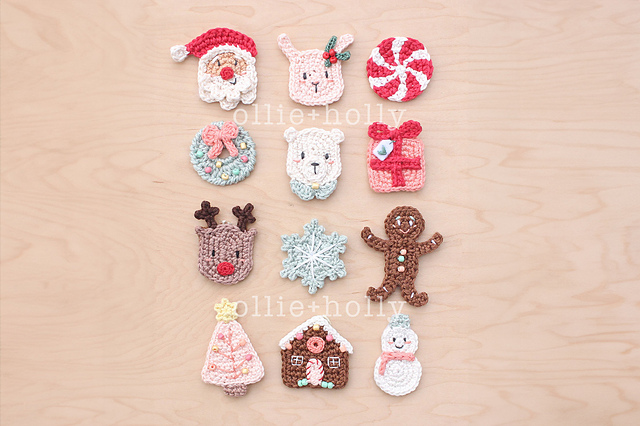 12 Days of Christmas Appliques