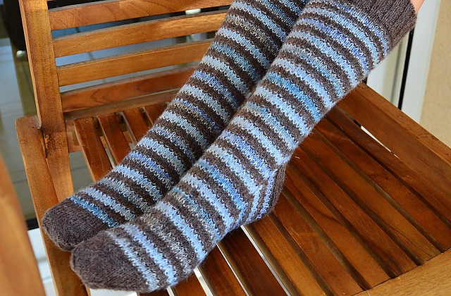 Striped socks