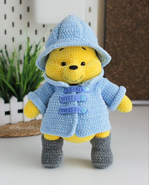Rain Gear for Winnie the Pooh