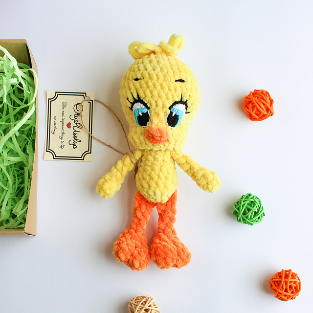未使用 E.T. Tweety - Artificial Sources Shy Tweety Bird Embroidered Iron On Applique Patch | eBay