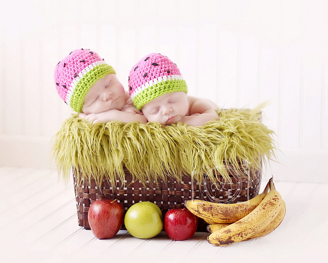 Watermelon Slice Beanie