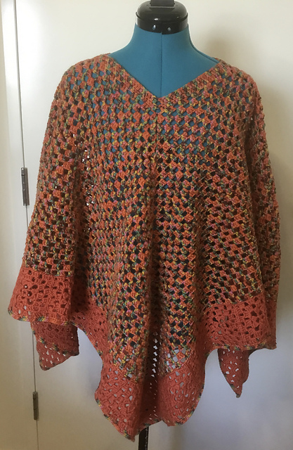 No. 6 - Poncho (Crocheted)
