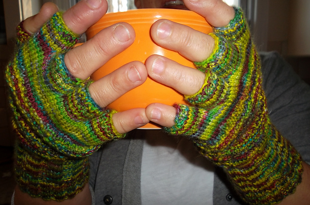 "Marvel"ous Fingerless Gloves