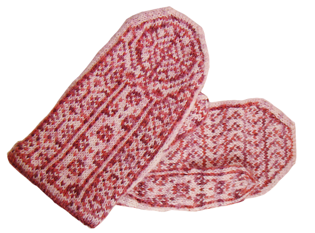 Triptych Mittens