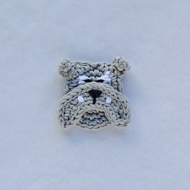 English Bulldog Applique