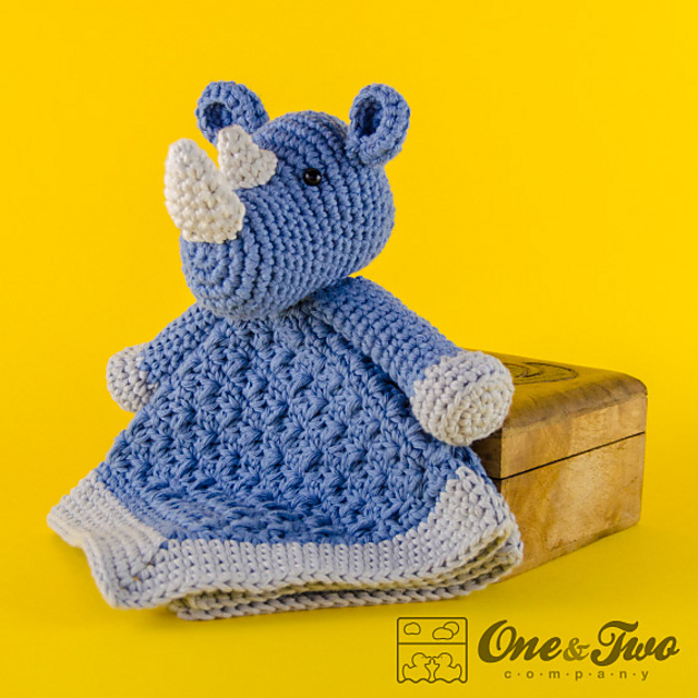Max the Rhino Lovey